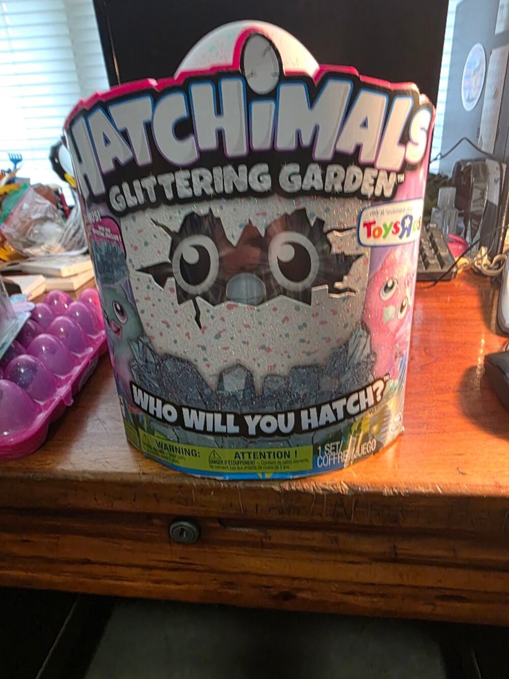 NEW HATCHIMALS GLITTERING OWLICORN WITH BONUS CRYSTAL NEST EGG HUNT EASTER